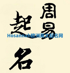 Hosannah欧洲英文起名网