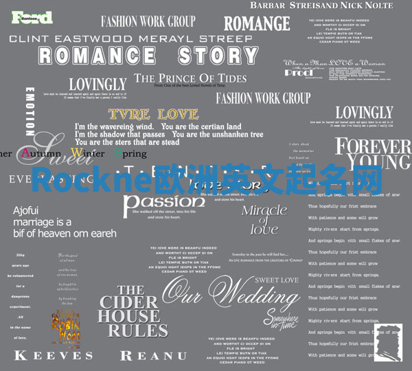 Rockne欧洲英文起名网 Rockne欧洲英文起名网