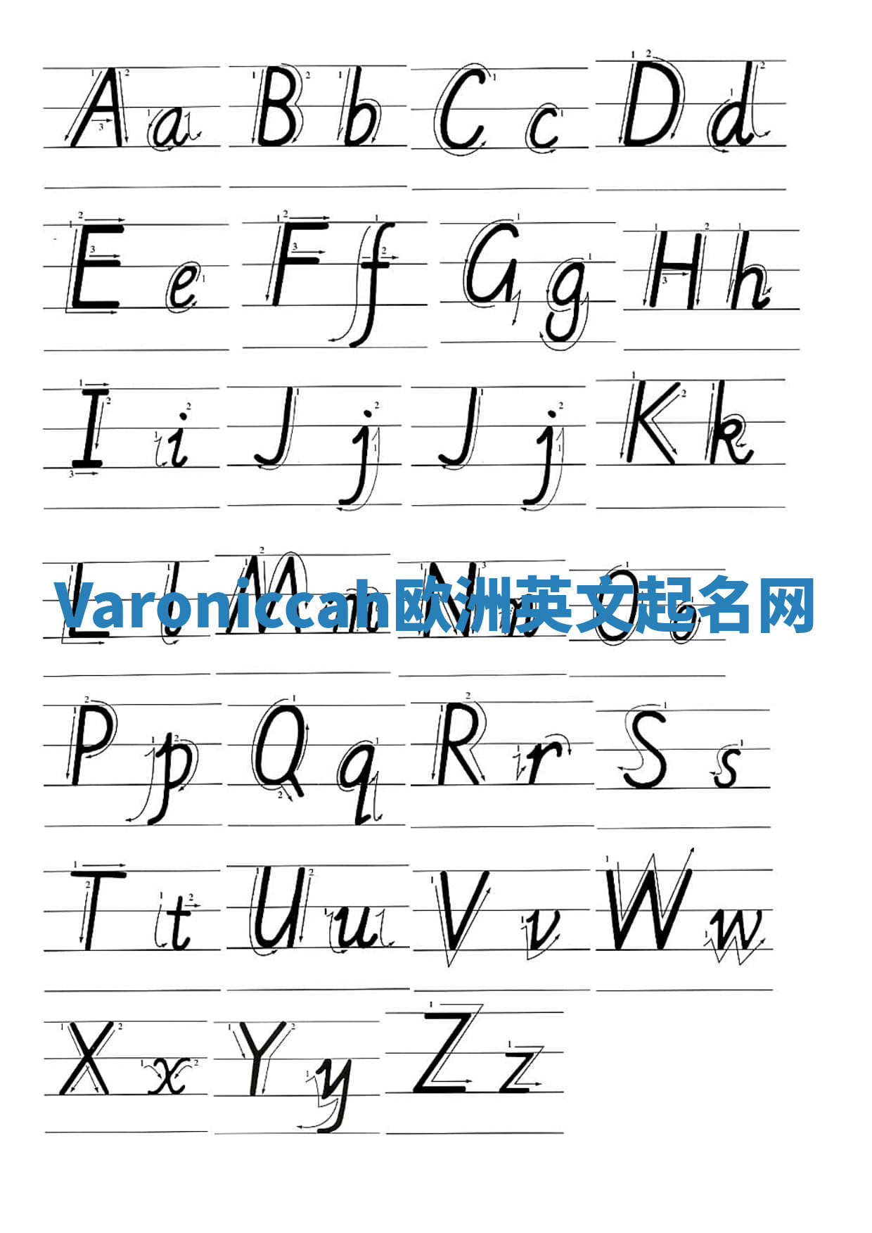 Varoniccah欧洲英文起名网 Varoniccah欧洲英文起名网